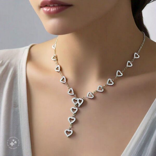 Limited Edition Heart Shape Diamond Necklace